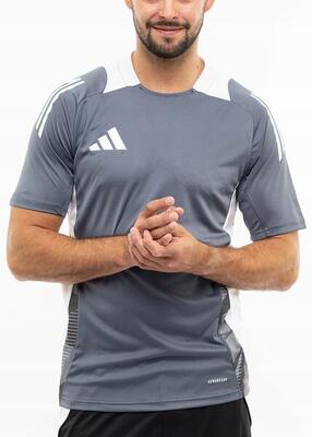 Adidas t-shirt heren training grijs