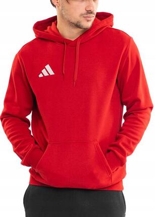 Sweat à capuche adidas homme rouge
