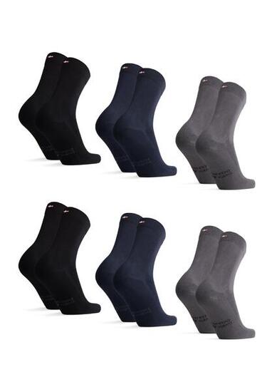 Chaussettes habillées en bambou respirantes 6 paires