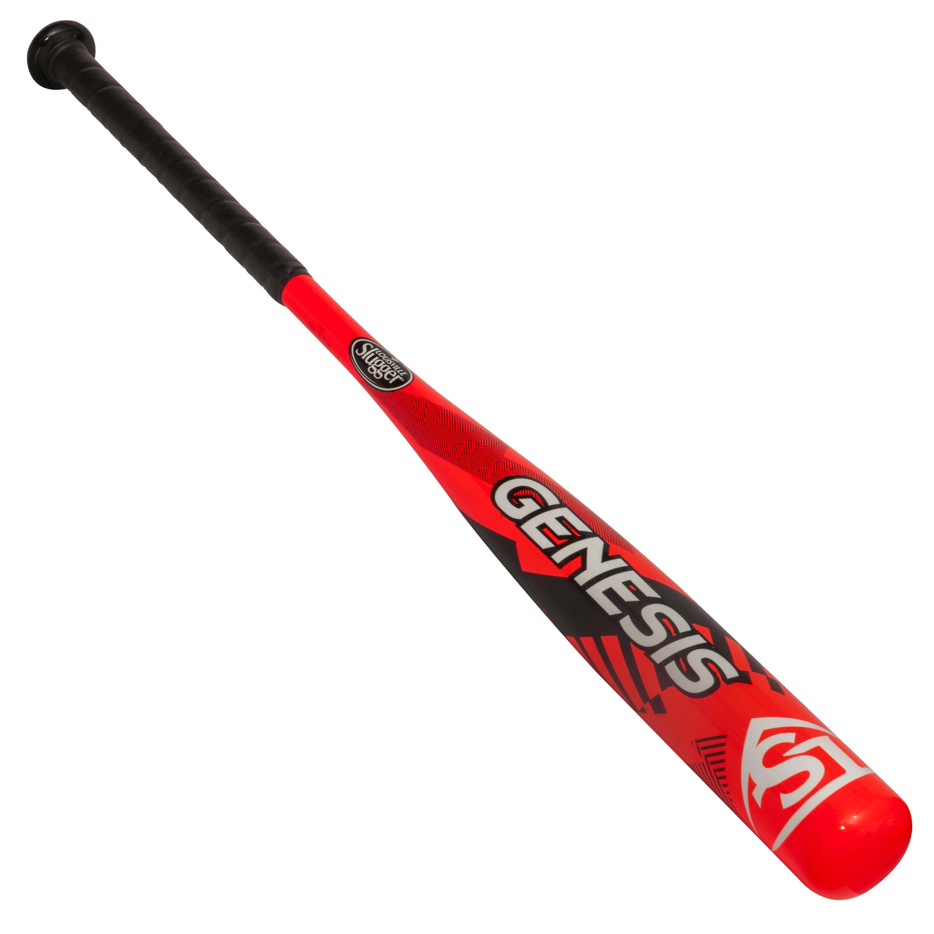 Louisville Slugger Genesis Youth Alloy Baseball Bat - Red | Decathlon