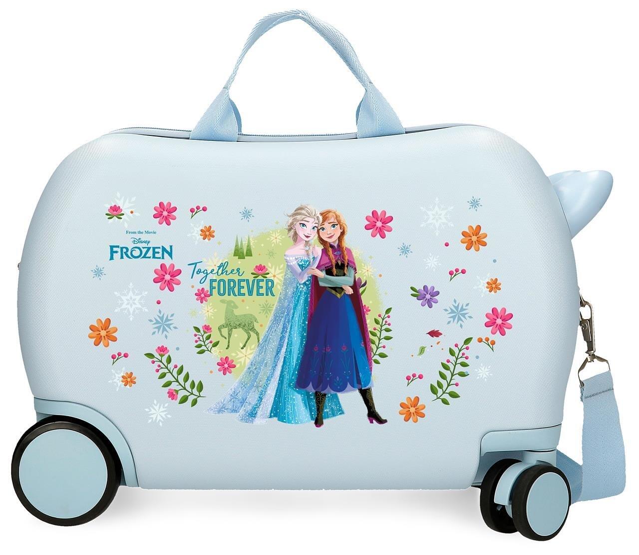 Valise enfant Disney Frozen Forever ABS avec capacité de 24L bleu 1/5