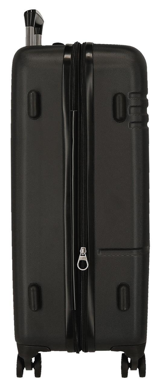 Maleta mediana Marvel Spiderman technology ABS con capacidad de 74L negro 3/5