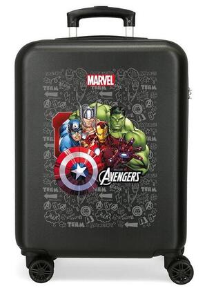 Valise cabine Marvel Team Avengers ABS avec capacité de 35L noir