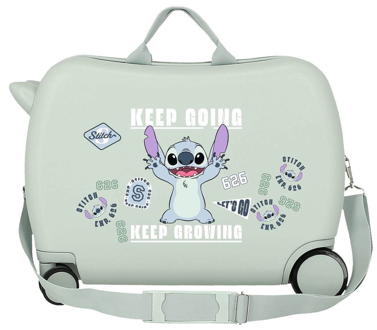 Valigia bambini Disney Stitch Keep Going ABS con capacità di 34L menta 2/5