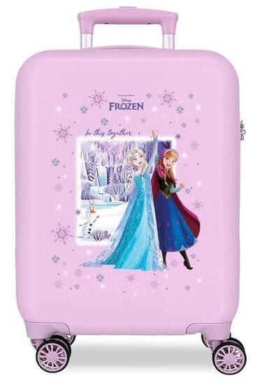 Valigia da cabina Disney Frozen In This Together ABS con capacità di 33L lilla