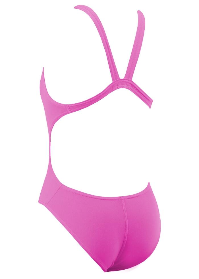 Maillot Mad Wave Lada pour filles - Rose Taille UK28 3/5