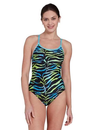 Maillot Zoggs Cuba Sprintback Femme Taille UK 32 / EU 42