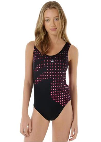 Maillot de bain fille Aqua Sphere Gisele - Noir/Rose, 4 ans
