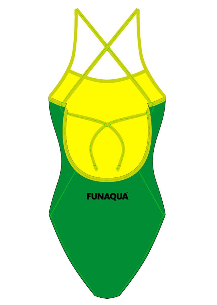 Bañador FunAqua Mint con lazo en la espalda Talla 36 3/5