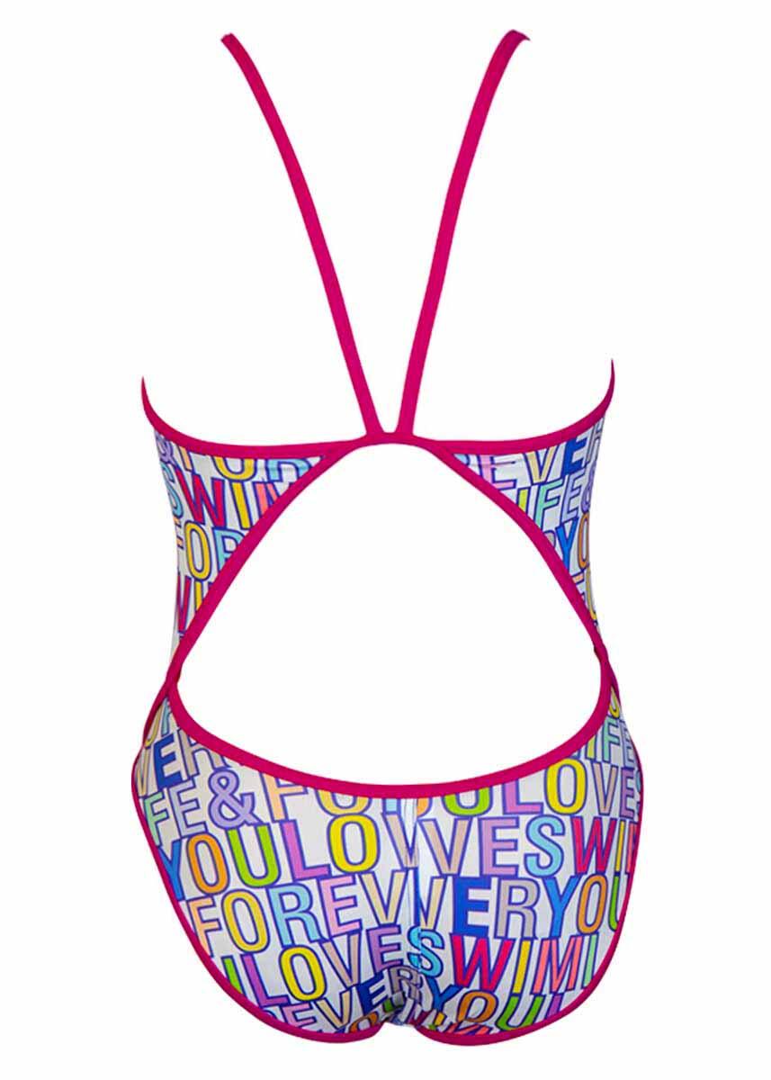 Fato de banho Turbo You Too feminino estampado resistente ao cloro e UV EU 40 5/5