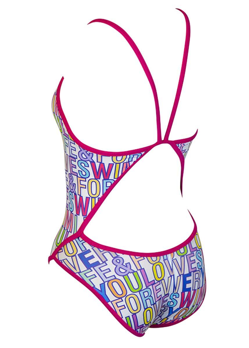 Fato de banho Turbo You Too feminino estampado resistente ao cloro e UV EU 40 4/5