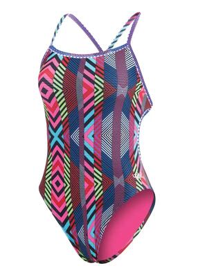 Costume Dolfin Revibe Diamond Tie Back per bambina taglia UK 28 (EU 38)