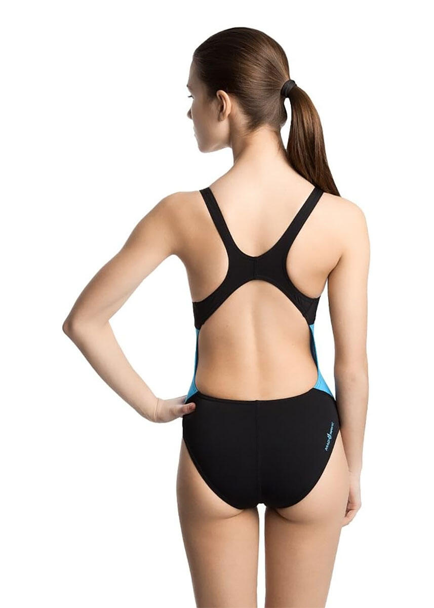 Maillot de bain Mad Wave Solution femme - Noir/Bleu UK26 3/5
