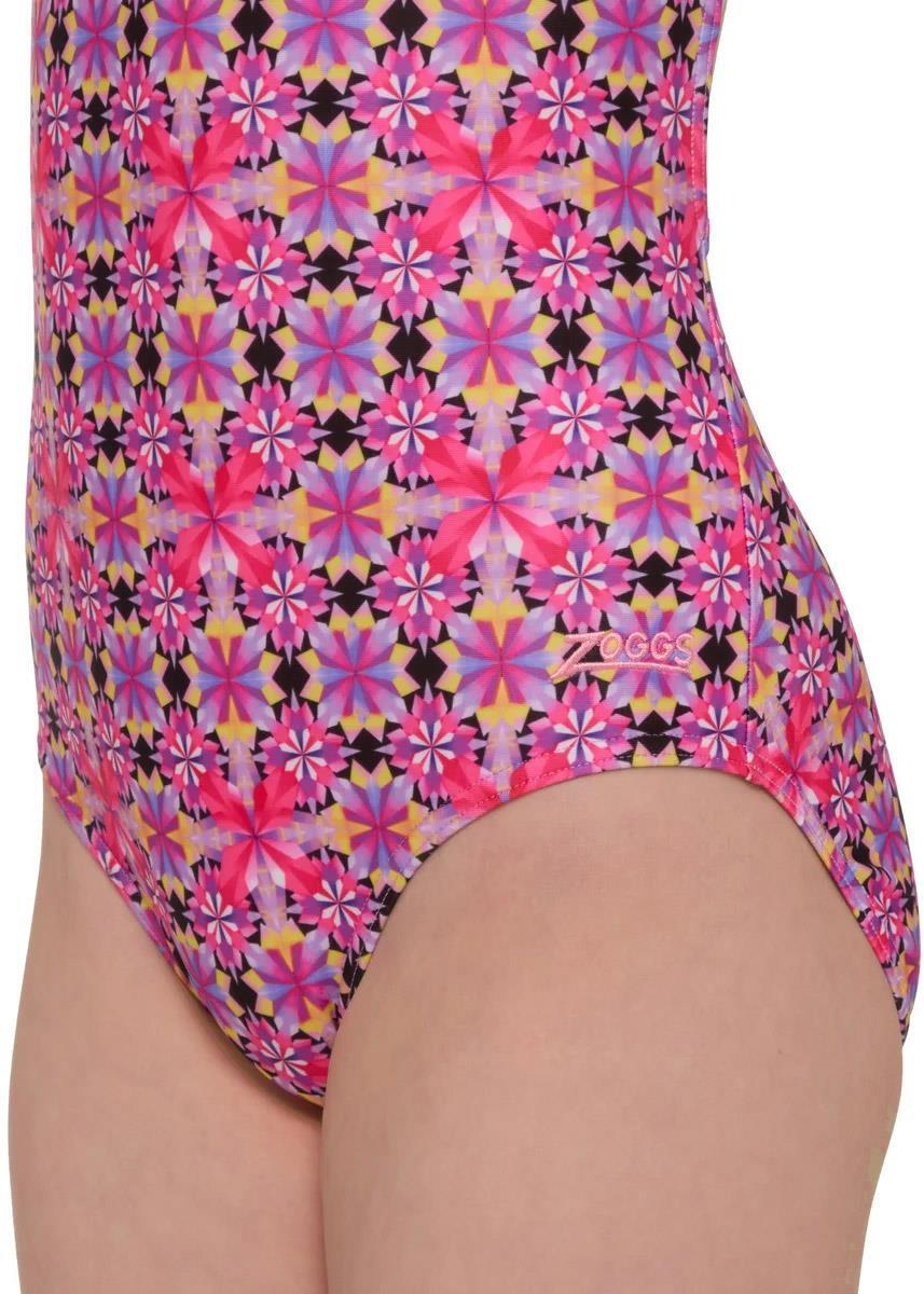 Costume Zoggs Girls Magic Moroccan Starback Rosa - Taglia UK 34 / EU 44 5/5