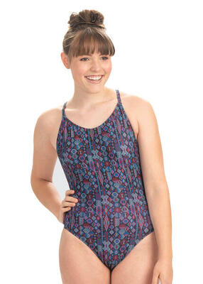 Costume Dolfin Revibe Festival Low X-Back donna viola UK 26/EU 36
