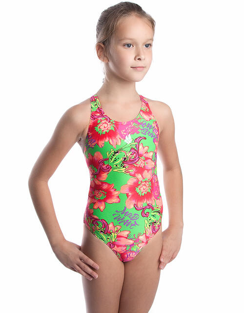 Bañador infantil Mad Wave Froggy talla UK26 / EU36 5/5