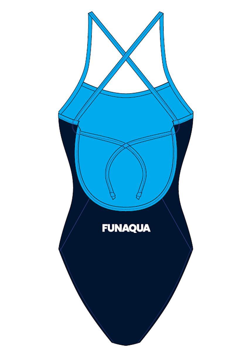 Costume FunAqua Chambray nodo dietro - UK36 3/5