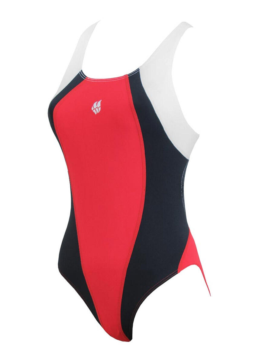 Maillot de bain Mad Wave Solution femme - Rouge/Noir, UK 26 4/5