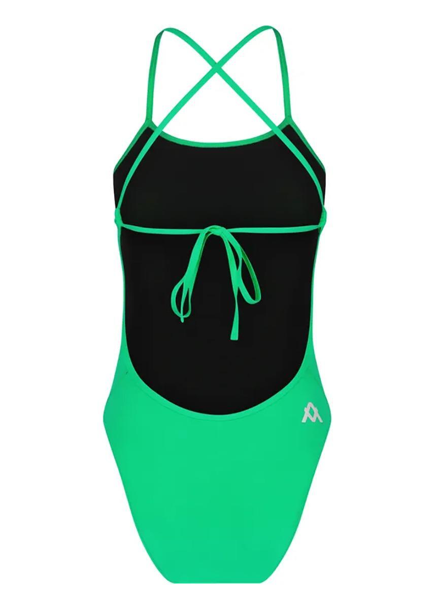 Fato de banho AMANZI Emerald Tie Back - Verde - UK 38 3/5