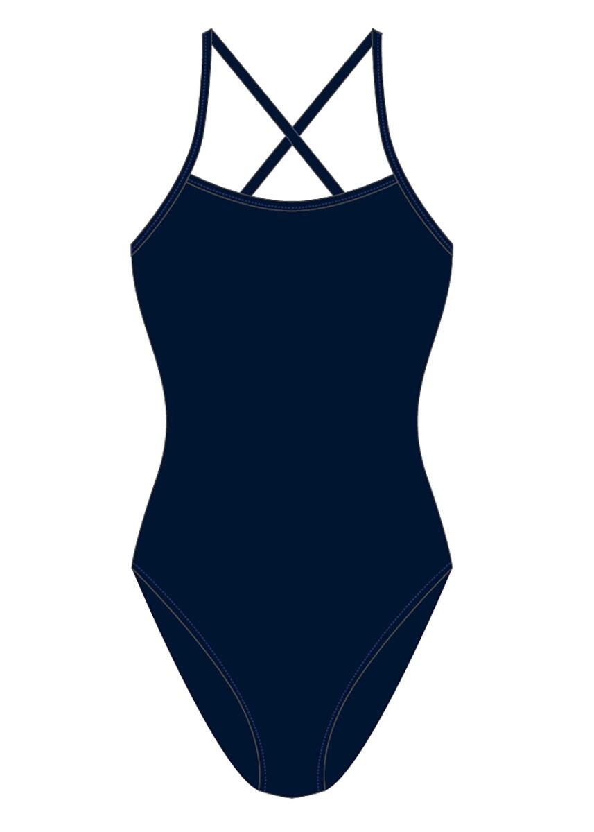 Costume FunAqua Dusk con laccio sul retro - Blu navy - Taglia 36 5/5