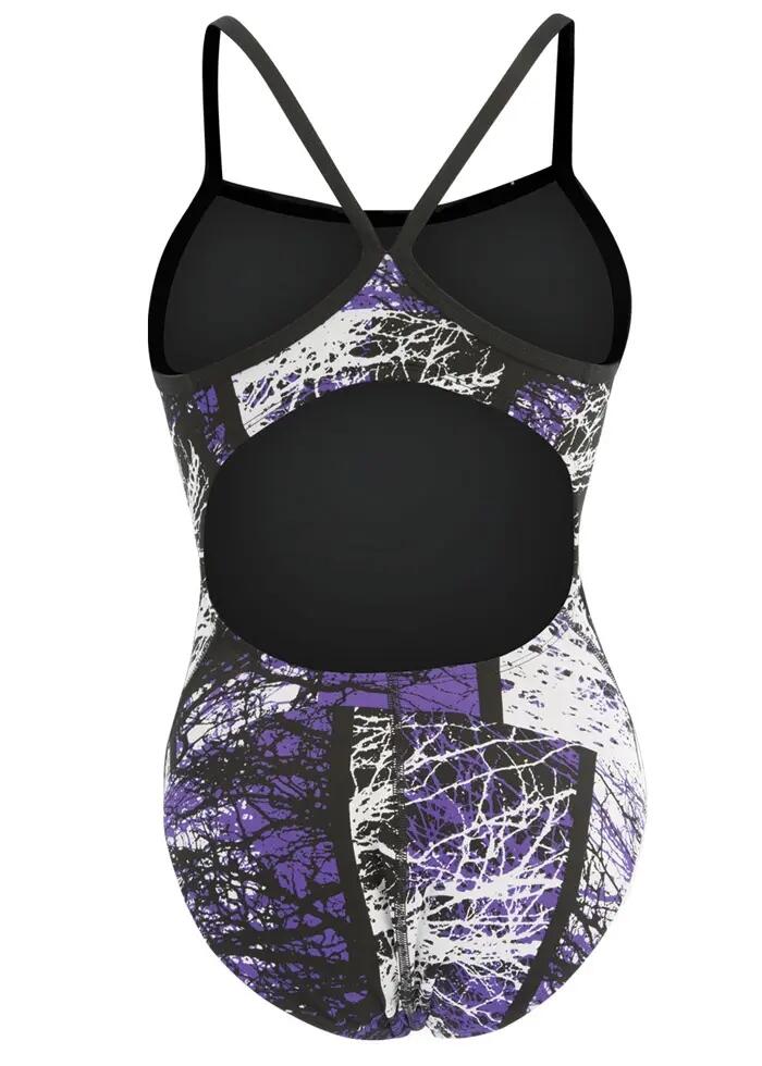Dolfin Maillot de bain Reliance Phantom V pour fille - Violet 2/6