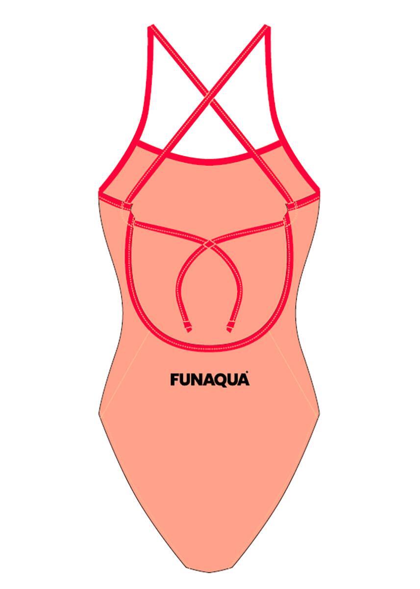 Bañador FunAqua Coral Tie Back Rosa Talla EU 44 UK 34 4/5