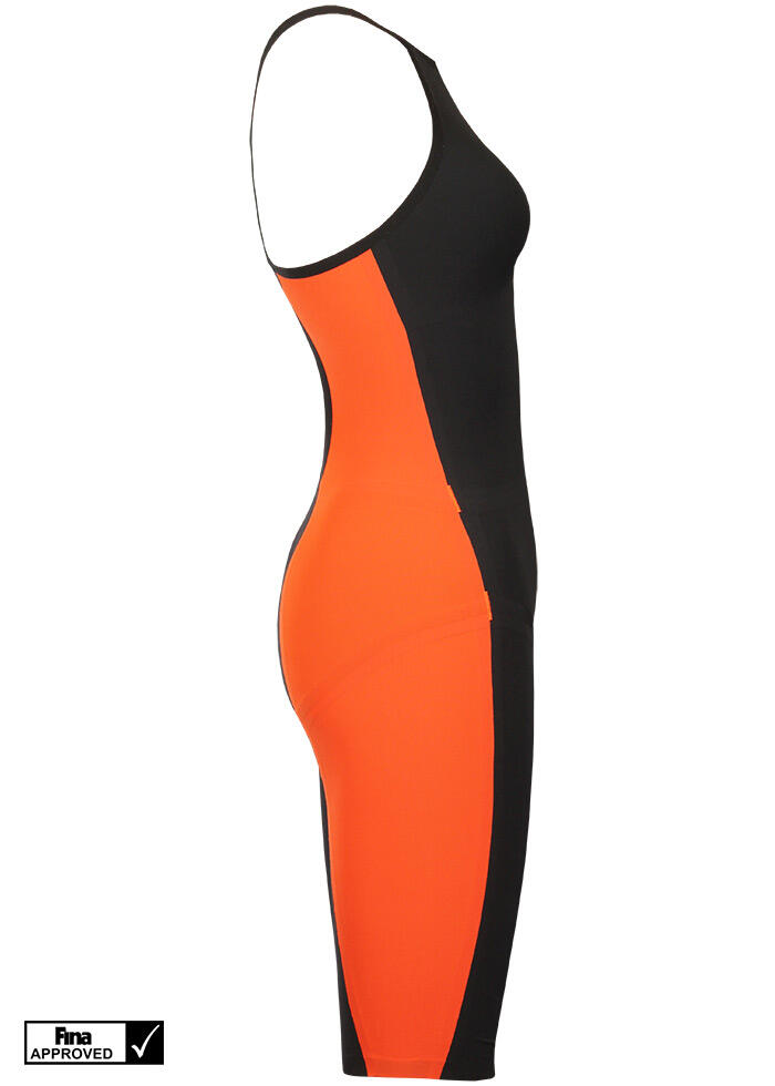Traje Jaked J-Keel Knee abierto, negro/naranja, UK 20 2/5