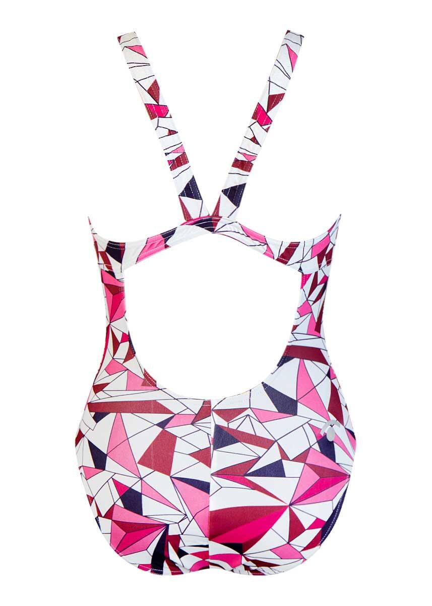 Bañador Jaked Diamonds niña one piece rosa 2/2