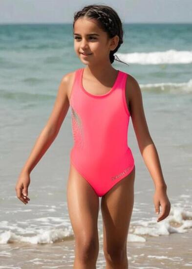 Aquasphere Maillot de bain Bliss pour filles - Corail