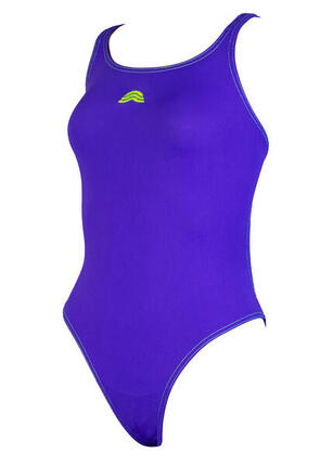 Maillot de bain fille Aquarapid Kris - Violet - Taille 32
