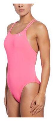 Costume da bagno Nike Hydrastrong Spiderback donna Rosa Hiper UK 30/EU 40