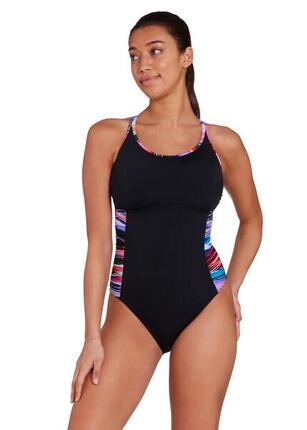Maillot de bain Zoggs Prism Geo Multiway Femme taille UK 44 EU 54
