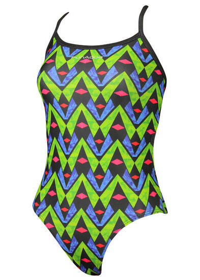 Funaqua Maillot de bain grunge pour fille