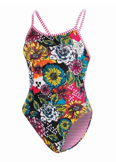 Maillot Dolfin Sugar Skull fille UK 28/EU 38