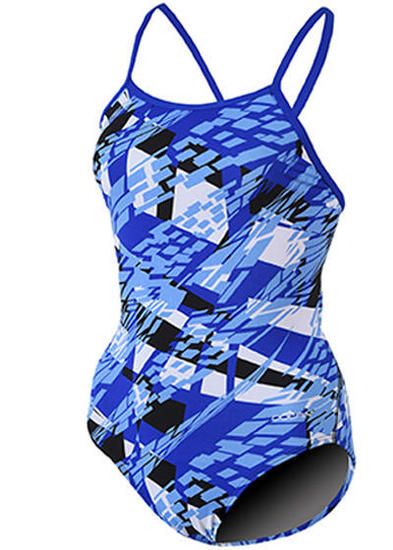 Dolfin Maillot de bain Zephyr pour filles - Bleu