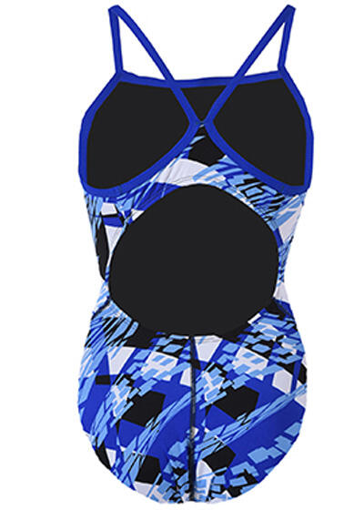 Costume da bagno Junior Dolfin Zephyr blu fantasia taglia UK 26/EU 36 4/5