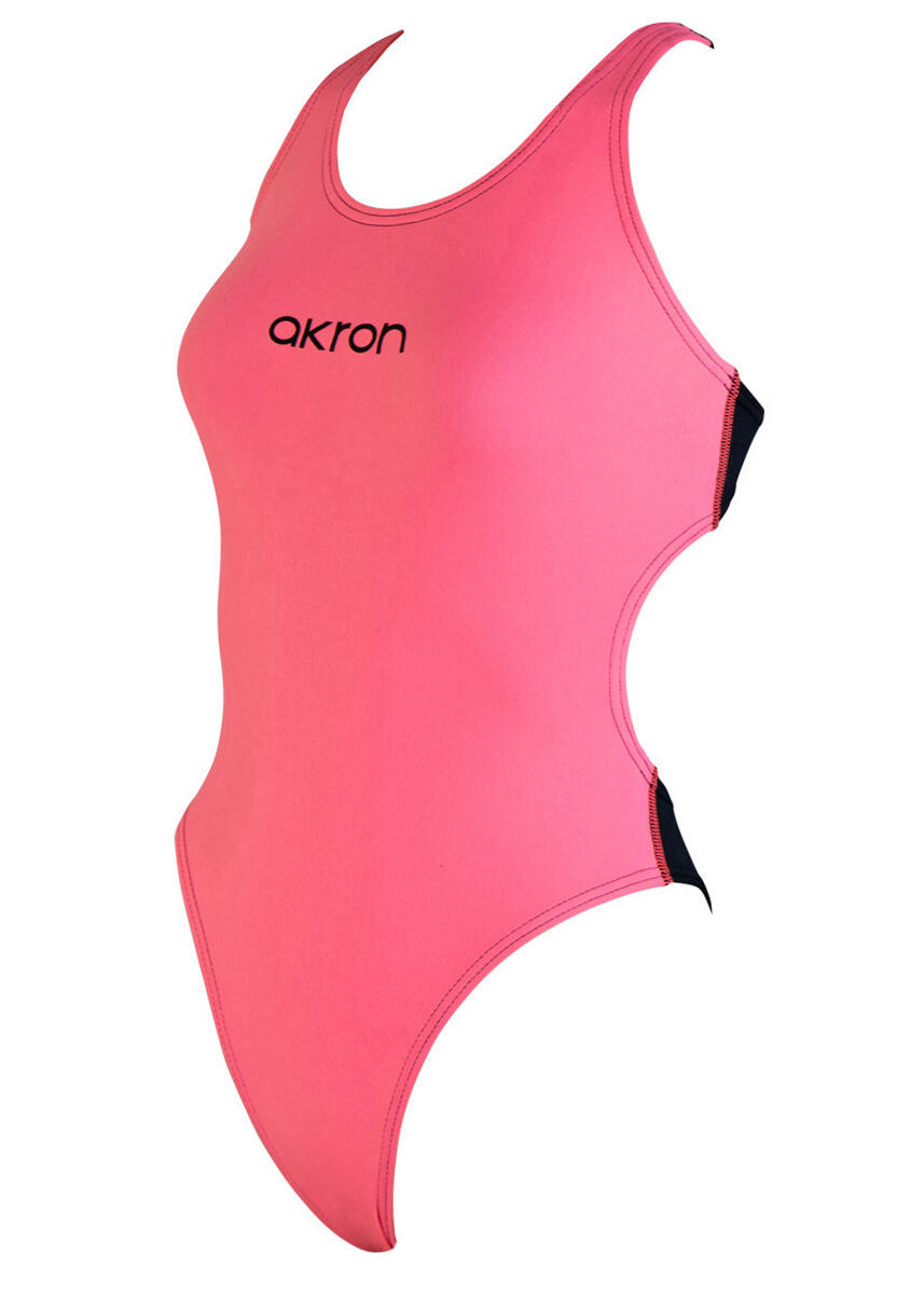 Akron Babbitt Evo bicolor badpak voor meisjes - Zwart/Groen - Maat 28 3/5