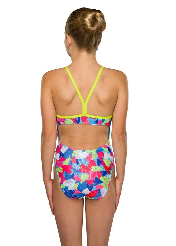 Costume da bagno bambina Maru Puzzled Hearts taglia 24 4/4