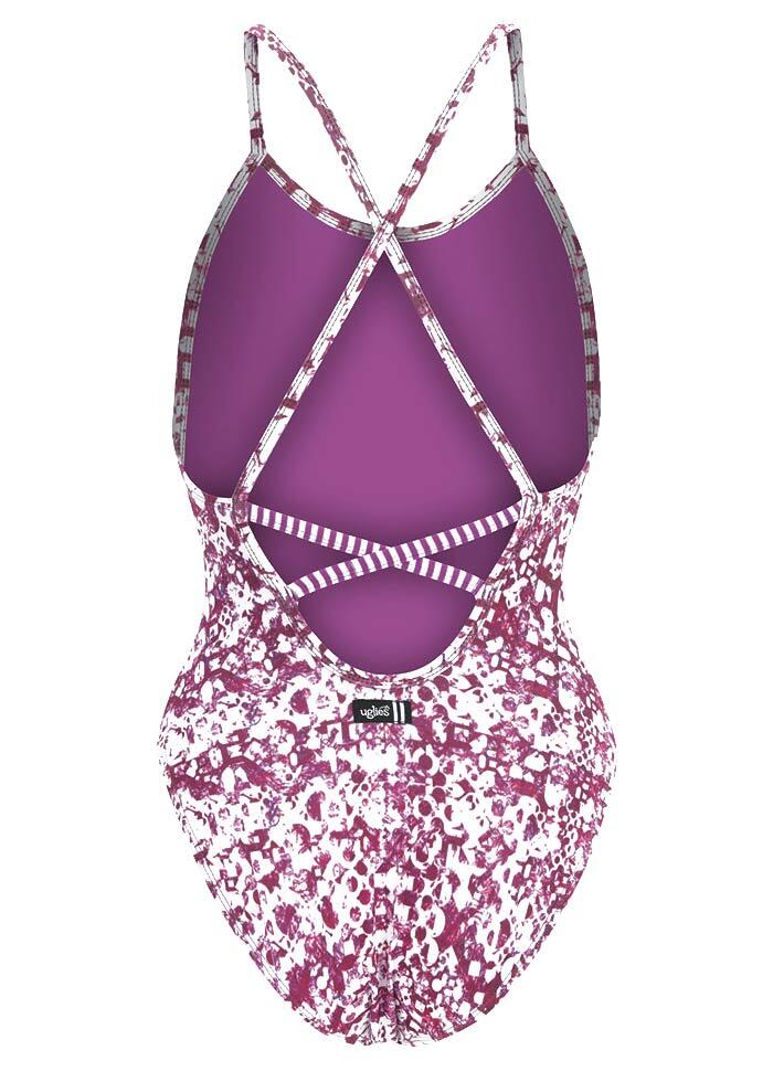 Costume da bagno Dolfin Cairo bimba X-Back rosa - Taglia 28 2/4