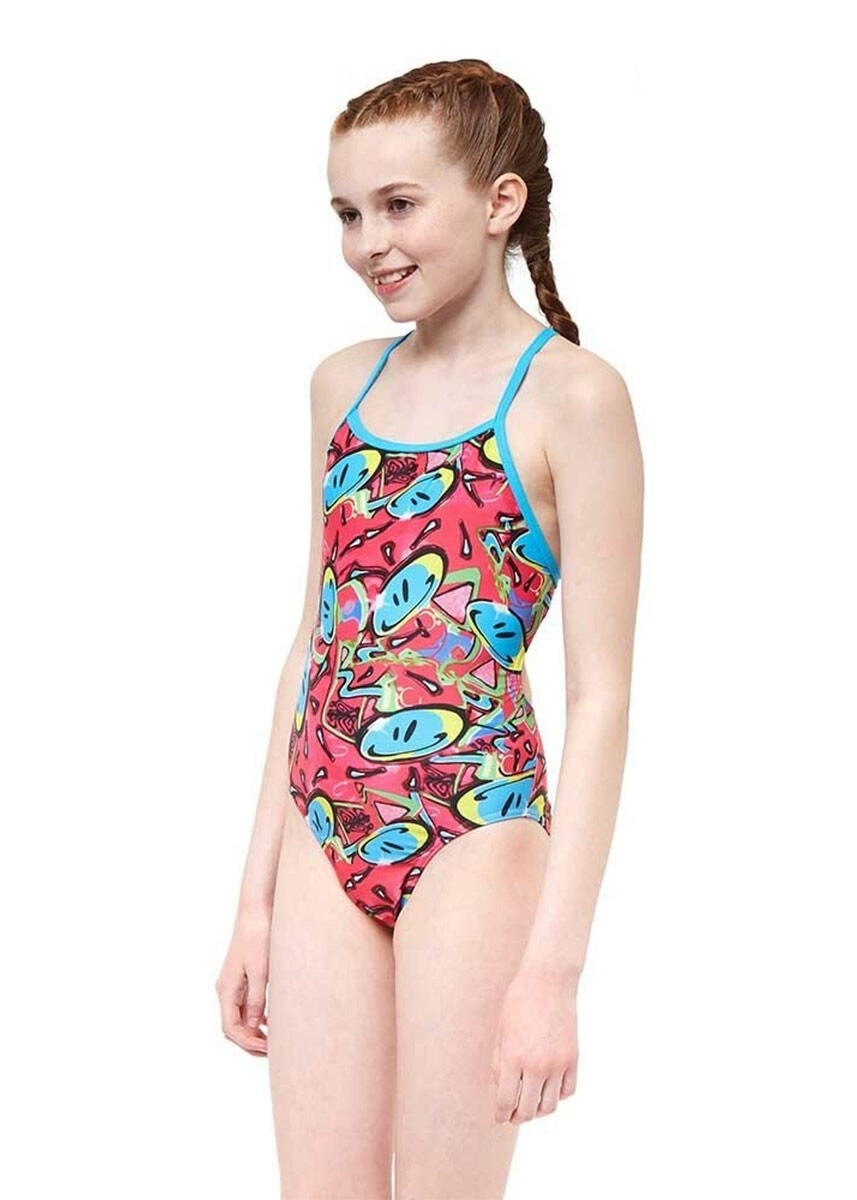 Bañador niña Maru Kids Bounce Pacer Fly Back - Rosa, talla UK 24/EU 34 5/5