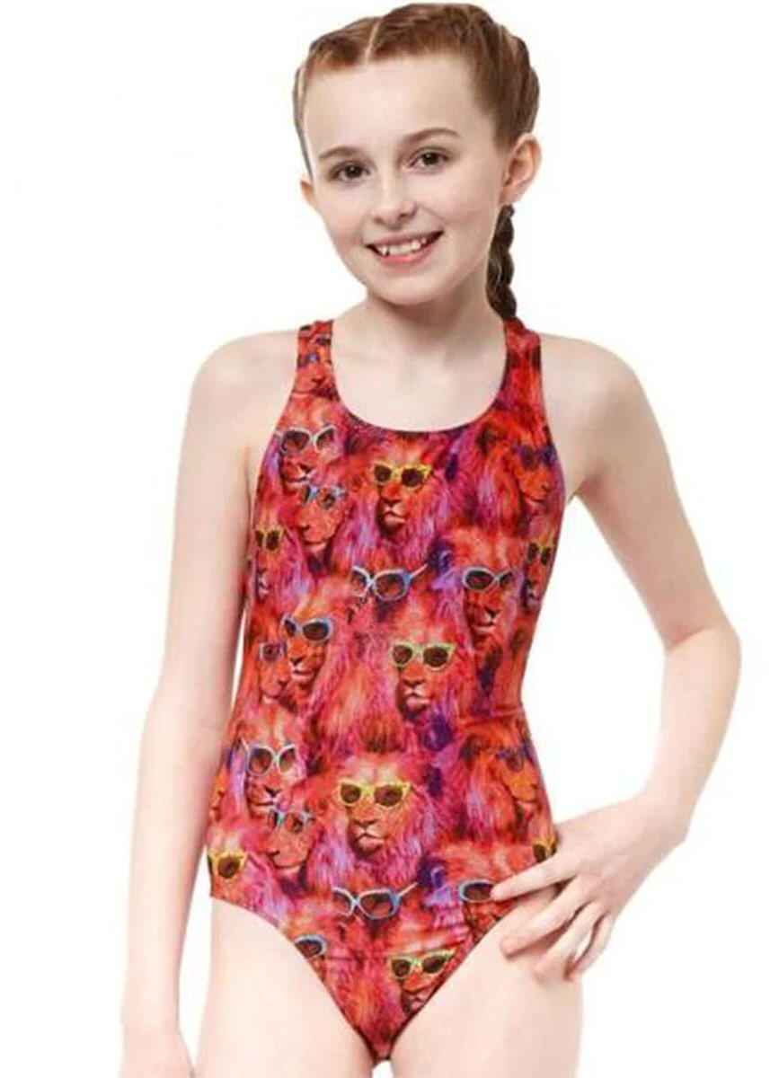 Bañador Maru Cool Catz Rave Back - Coral, talla UK 24/EU 34 5/5