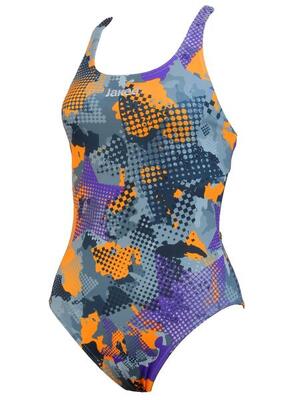 Costume intero donna Jaked Teknocamou viola taglia 28