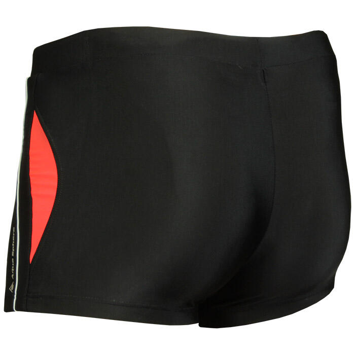 Bóxer de natación infantil Aqua Sphere Ibiza - Negro/Rojo UK 30 3/4