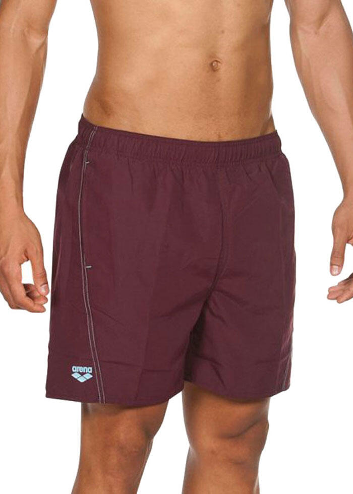 Boxer de bain Arena Fundamentals Logo - Bordeaux/Marine 2/5