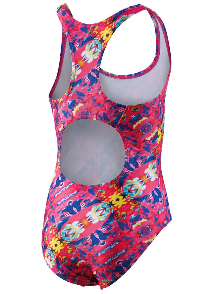 Costume ragazza Beco Maxpower rosa stampa taglia 14-15 3/4