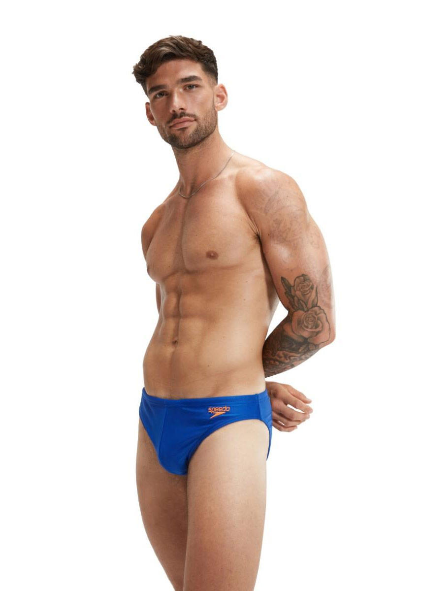 Slip de bain Speedo Solar 5 cm pour homme Bleu cobalt UK 26 3/5