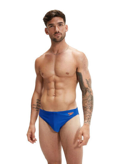 Slip de bain Speedo Solar 5 cm pour homme Bleu cobalt UK 26