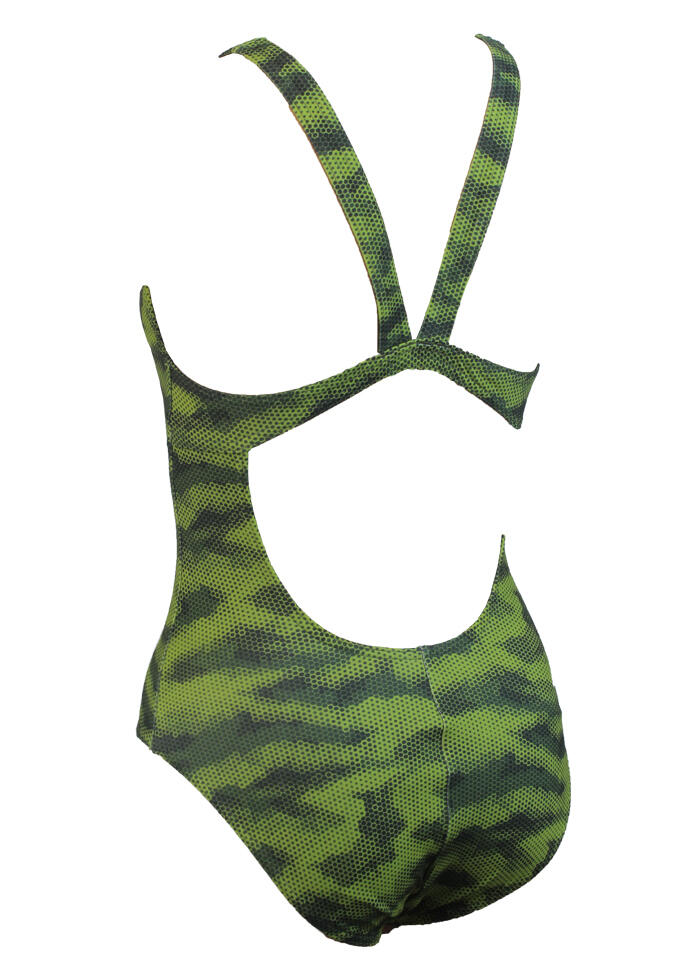 Bañador Jaked Pixie una pieza - Verde militar - Talla 28 2/4