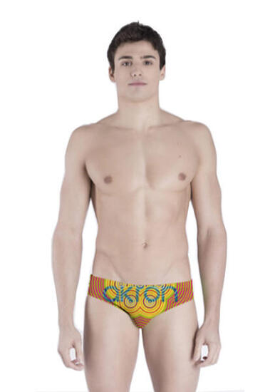 Akron Olly Circle Costume Slip Uomo Multicolore Taglia 28