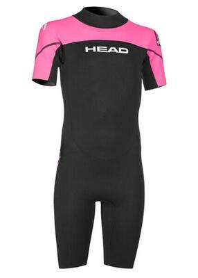 HEAD Sea Ranger Junior shorty in neoprene Nero/Rosa Taglia L
